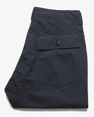 ENGINEERED GARMENTS | FATIGUE PANT DARK NAVY COTTON RIPSTOP