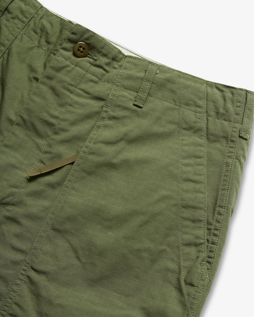 ENGINEERED GARMENTS | FATIGUE SHORT OLIVE COTTON RIPSTOP | Supply