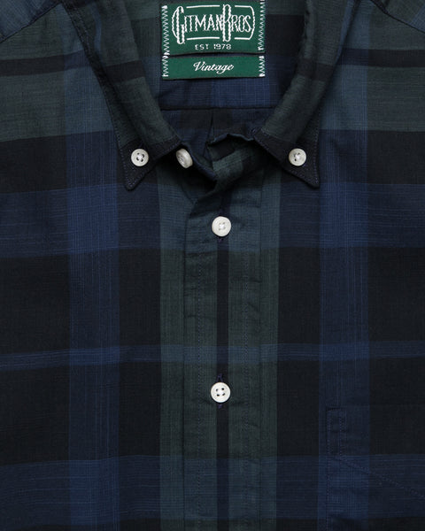 GITMAN VINTAGE-ARCHIVE BLACKWATCH MADRAS BUTTON DOWN-Supply & Advise