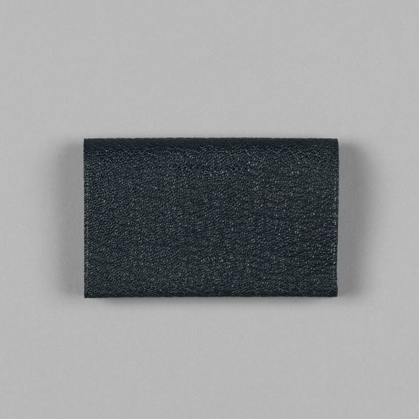 POSTALCO-GEOLOGY LEATHER CARD HOLDER NAVY-Supply & Advise