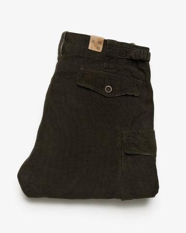 RRL | CORDUROY CARGO PANT FADED OLIVE DRAB | Supply