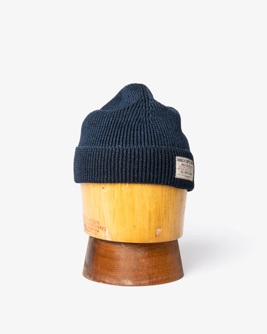 RRL | COTTON WATCH CAP MIDNIGHT BLUE | Supply & Advise