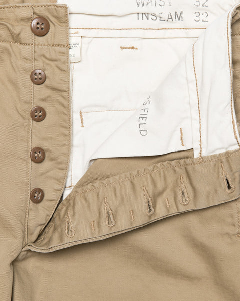 RRL-OFFICER'S CHINO NEW MILITARY KHAKI-Supply & Advise