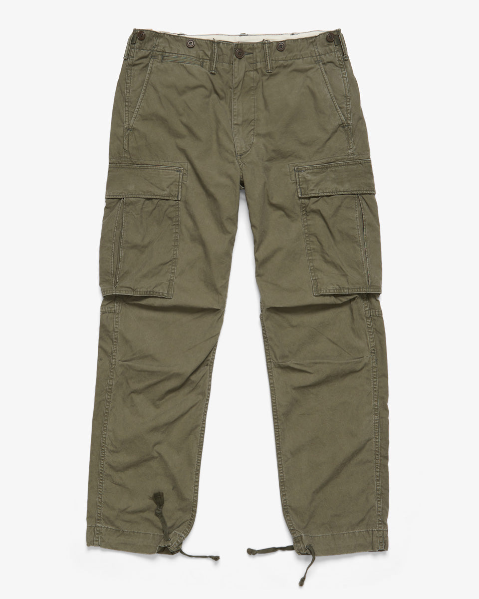 RRL Military Field Cloth Cargo Trousers-