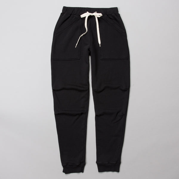 VELVA SHEEN-ARMY GYM SWEATPANTS BLACK-Supply & Advise